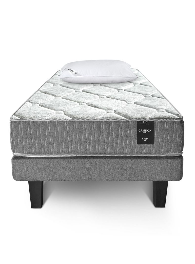 Cama Europea Calm 1.5 Plazas + Almohada-1