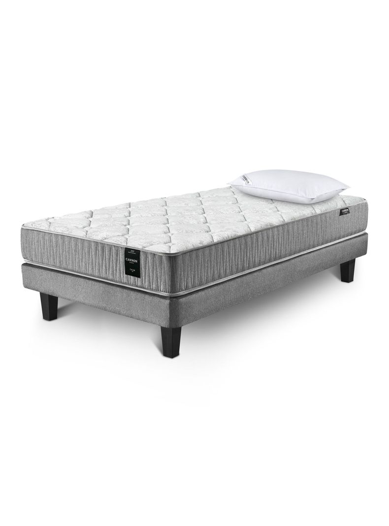 Cama Europea Calm 1.5 Plazas + Almohada-0