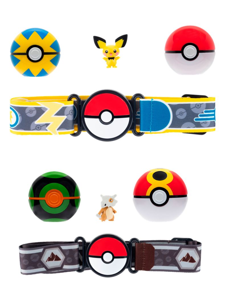 Cinturón Entrenador Pokemon + Figura-1