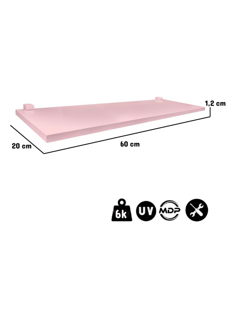 Repisas Kids 60 Rosado Pack 2 Unidades-1
