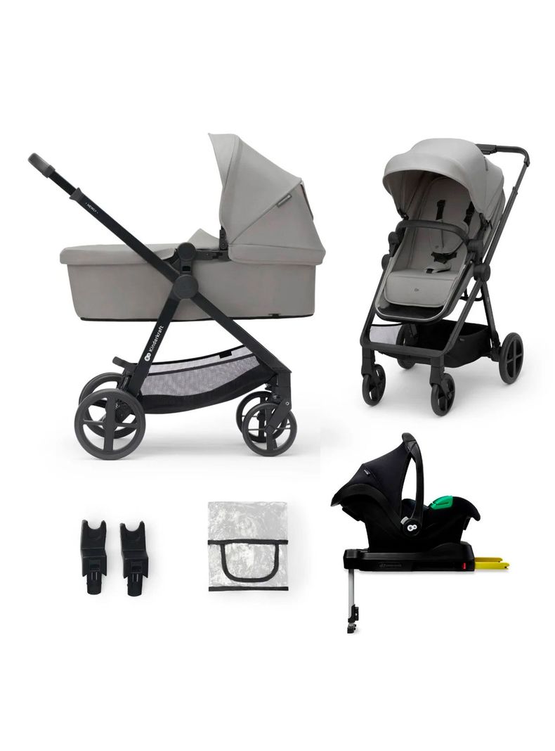 Coche Newly 3En1 Gy + Base-1
