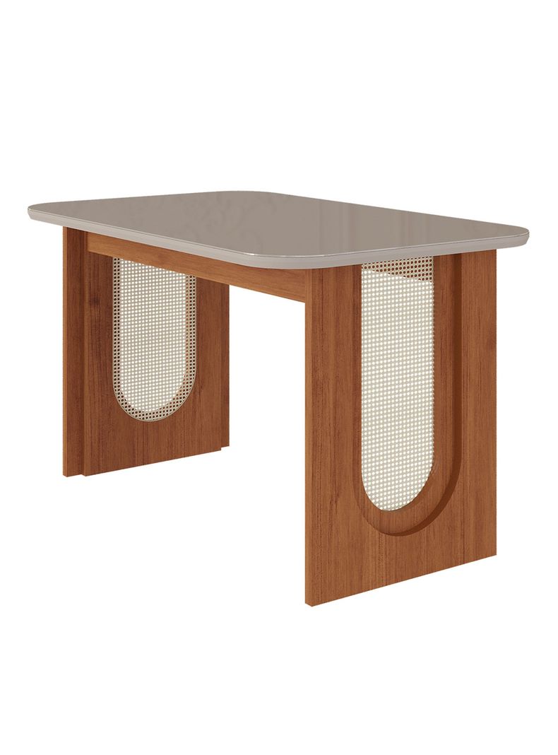 Juego Comedor Valentina + 4 Sillas Fernanda Beige-3