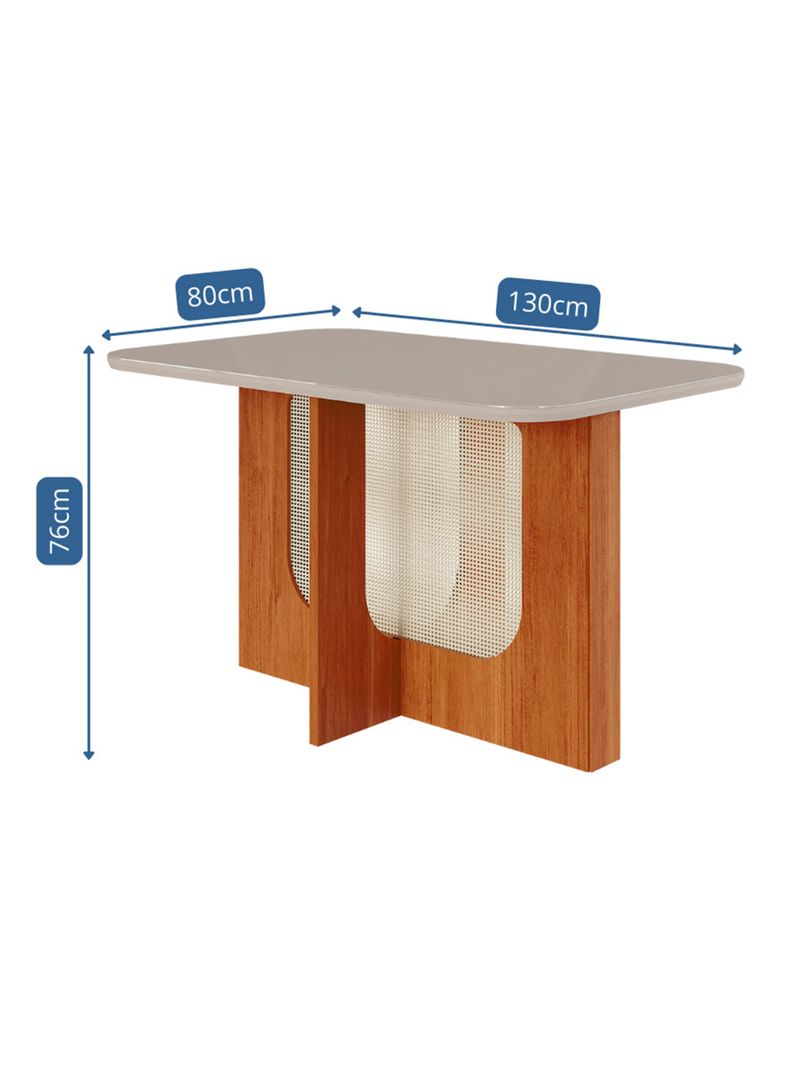 Juego Comedor Louise 4 Sillas Paola Nude-1