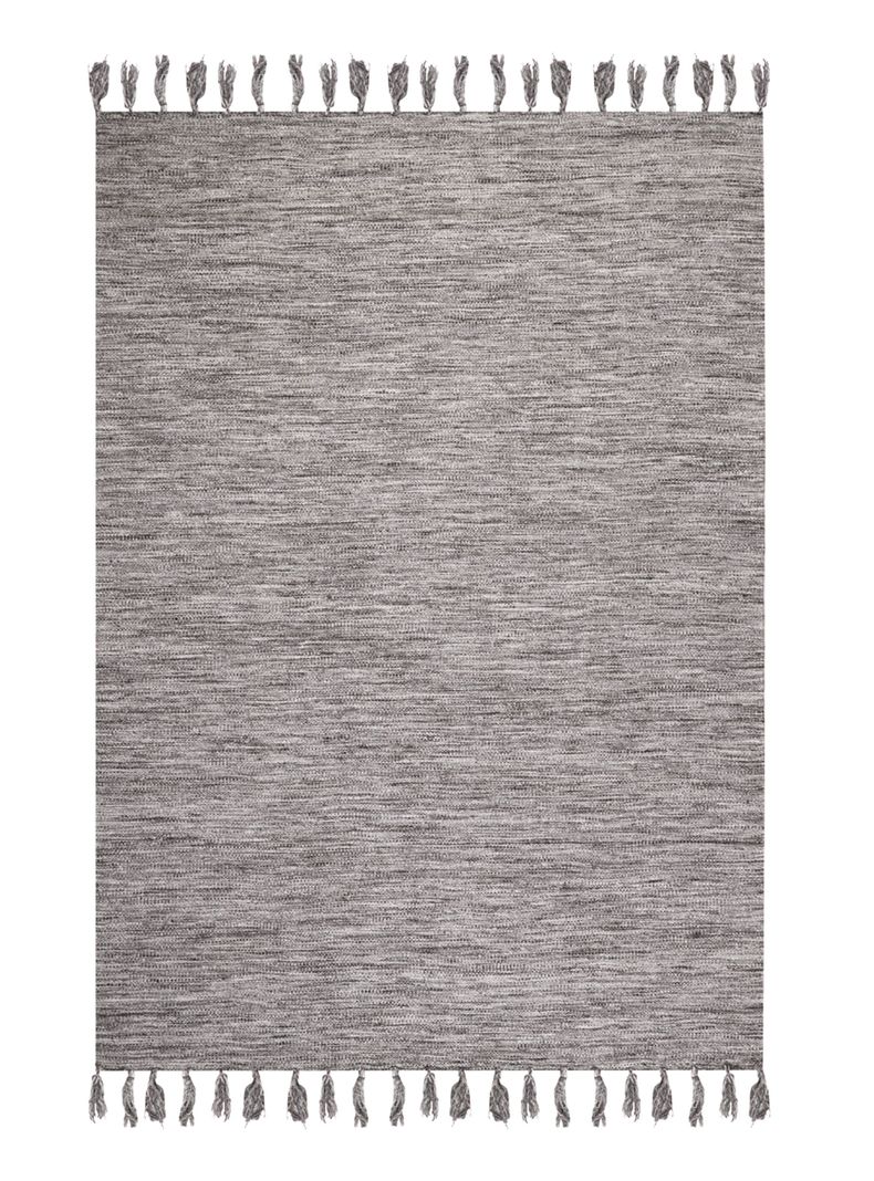 Alfombra Handwoven Travertine Gris 140x200 cm-0