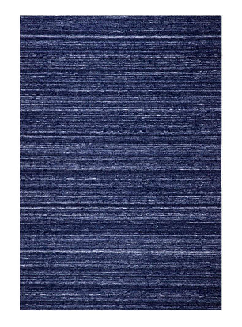 Alfombra Eco Plain Azul 190x290 cm-0