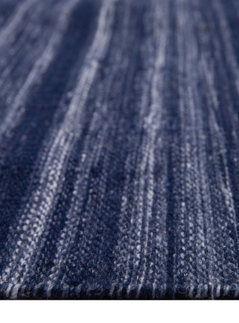 Alfombra Eco Plain Azul 190x290 cm-1