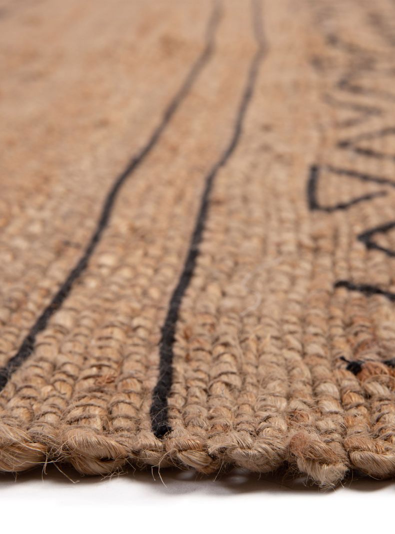 Alfombra Yute Ethnic Natural 190x290 cm-1