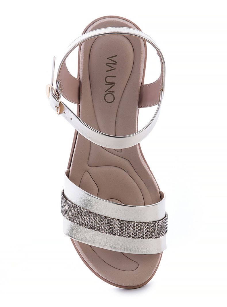 Sandalia de Vestir Detalle Glitter Mujer-3
