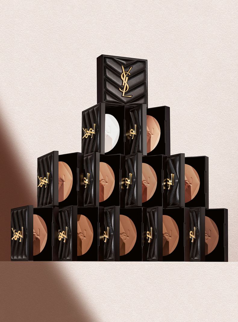 Polvos Compactos All Hours Hyper Finish Universal Yves Saint Laurent-4