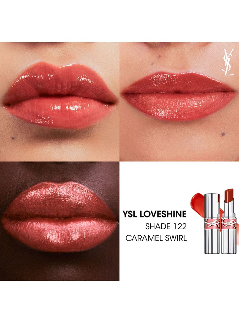 Labial YSL Loveshine 122 Caramel Swirl Yves Saint Laurent-2