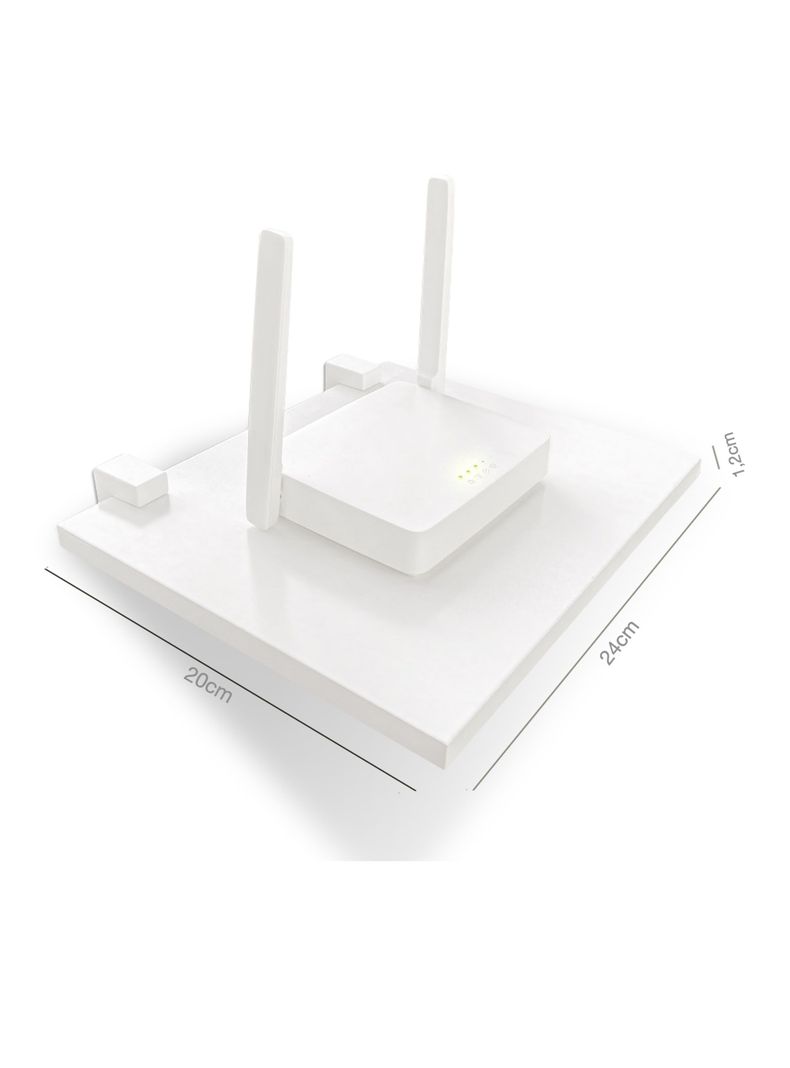 Pack 2 Repisas Blanco Router-2