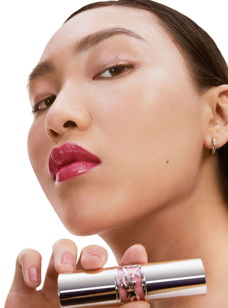 Labial YSL Loveshine 208 Raspberry Shine Yves Saint Laurent-3