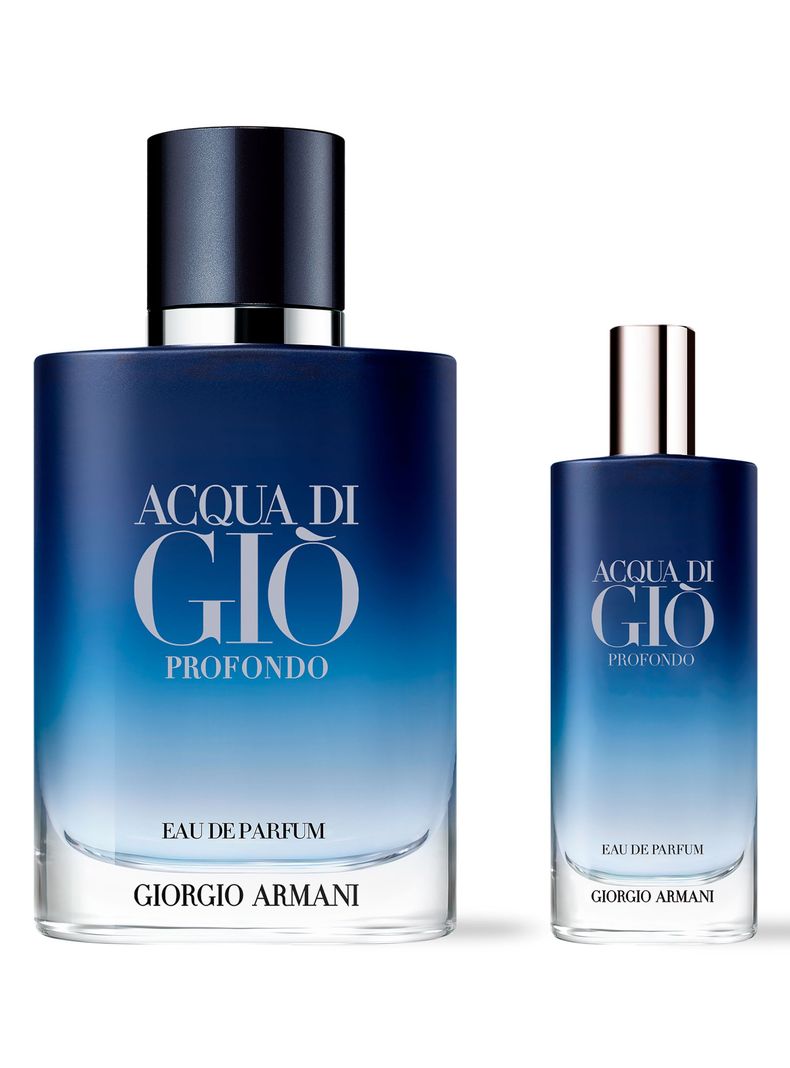 Set Perfume Acqua Di Gio Profondo EDP Hombre 100 ml + 15 ml Giorgio Armani-0