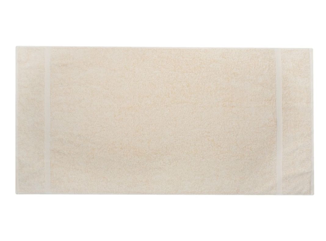 Toalla Lourdes Baño 70 x 140 cm Beige 700 gr-2