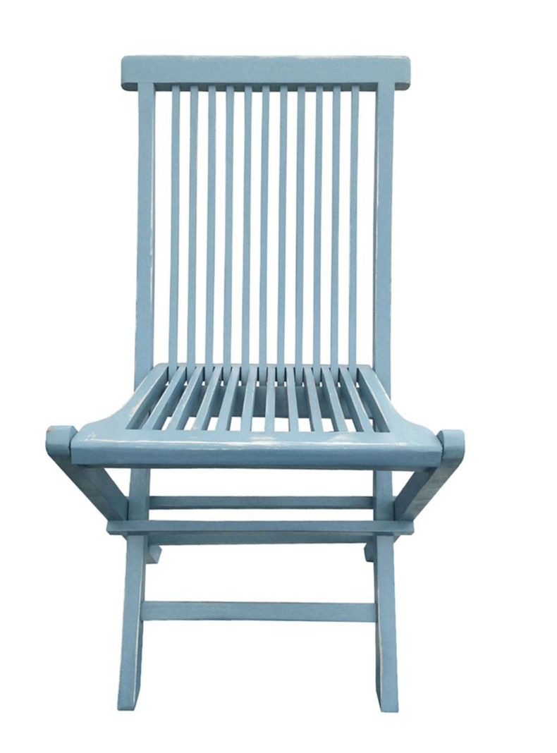 Silla Plegable Desgaste Celeste II Dora Decora-0