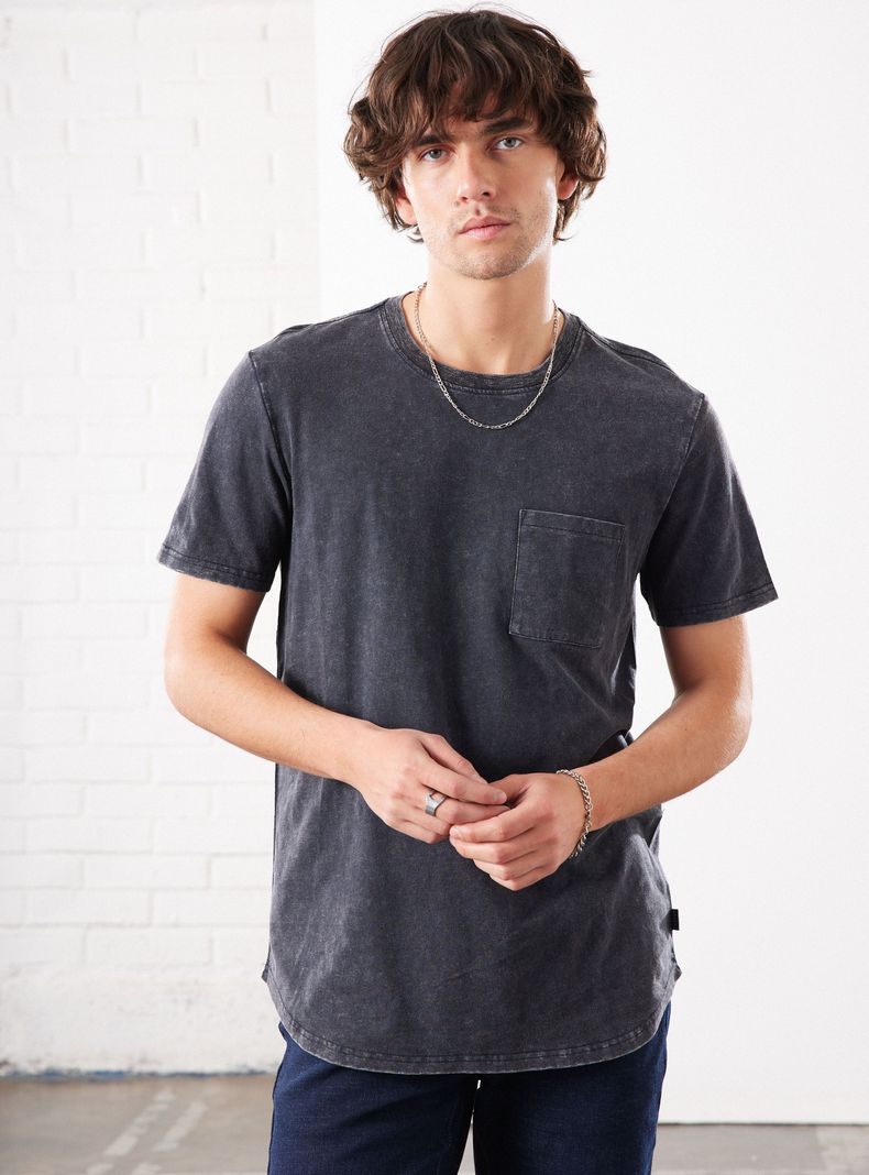 FOSTER POLERA SLUB LAVADA