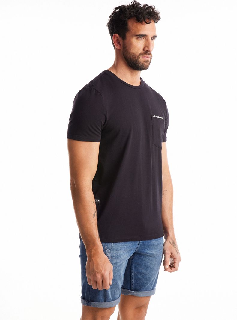 Polera Muscle Fit Bolsillo-0