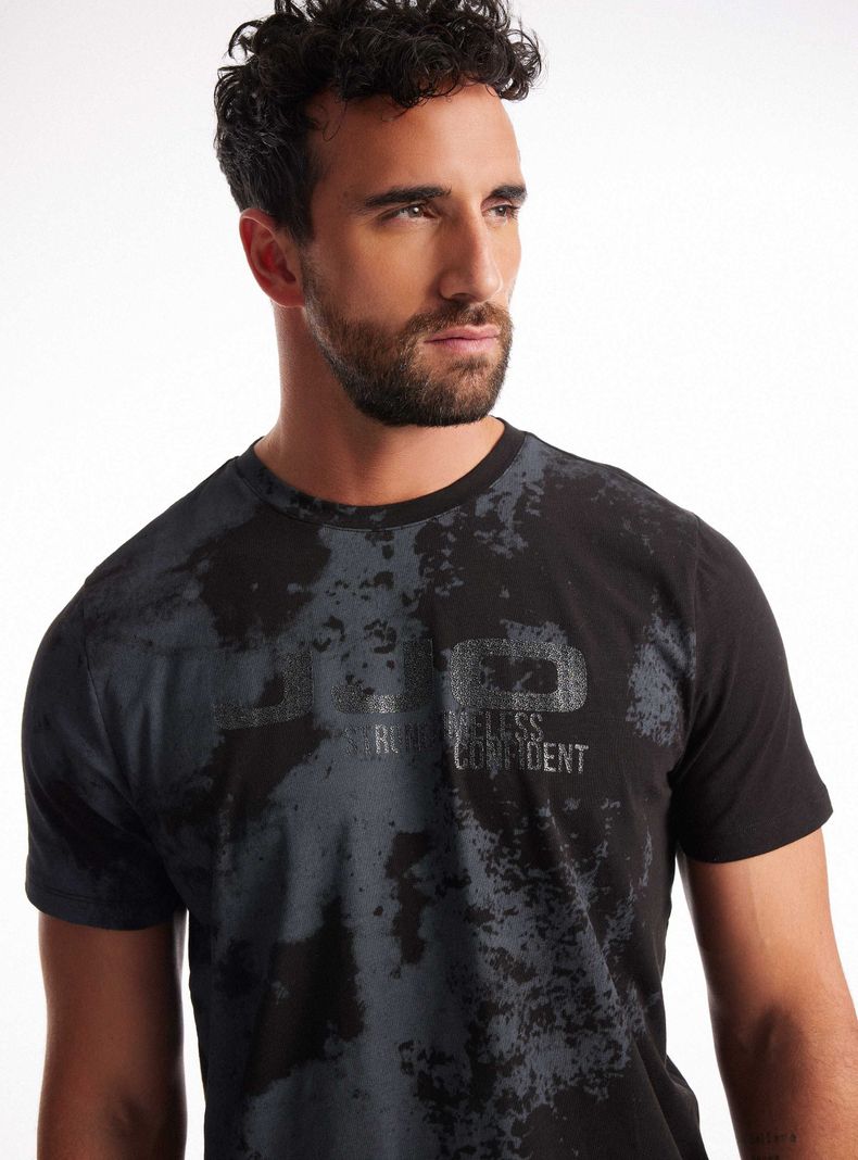 Polera Long Fit Print Manchas-2