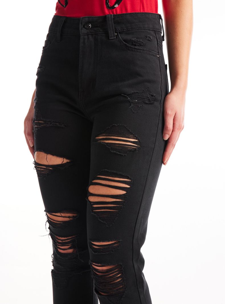 Jeans Slim Mom Fit Full Roturas-2