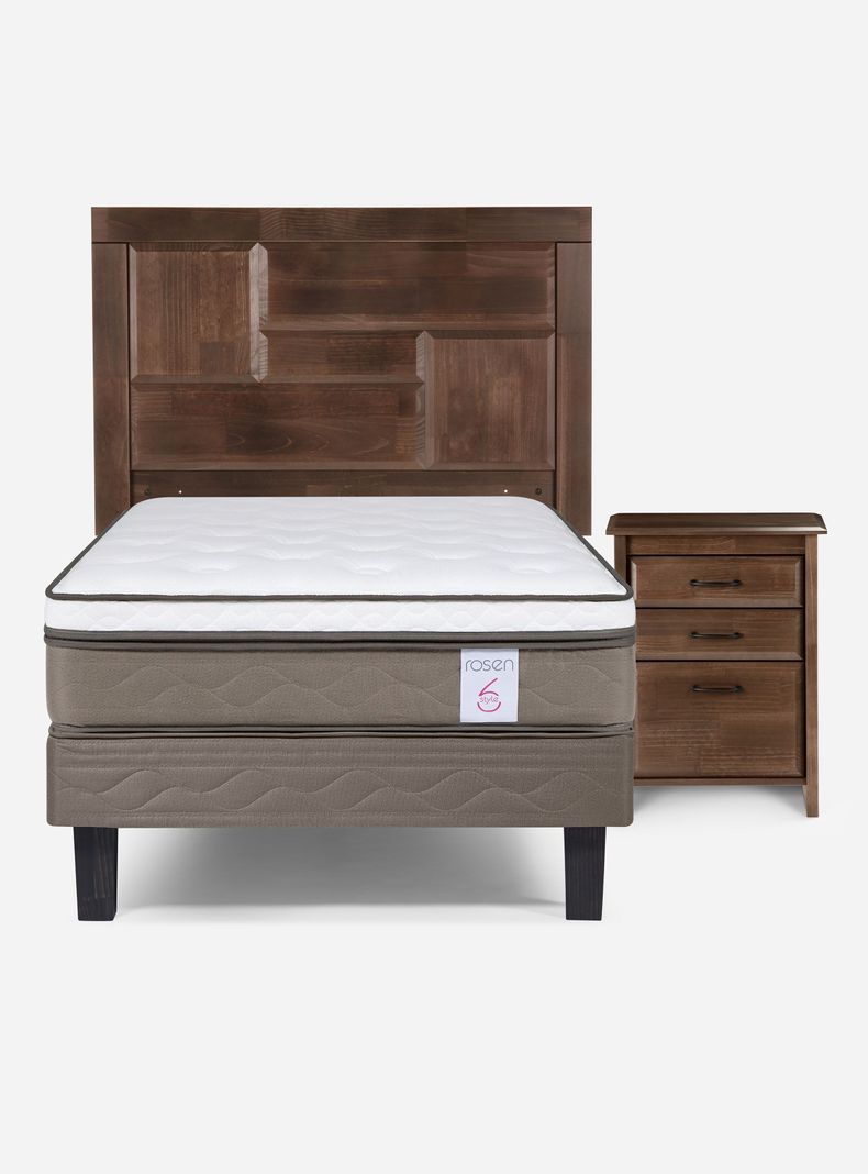 Cama New Style 6 1.5 Plazas Dolce-1