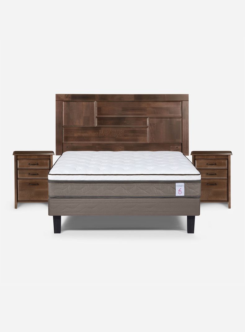 Cama New Style 6 2 Plazas Base Normal Dolce-1