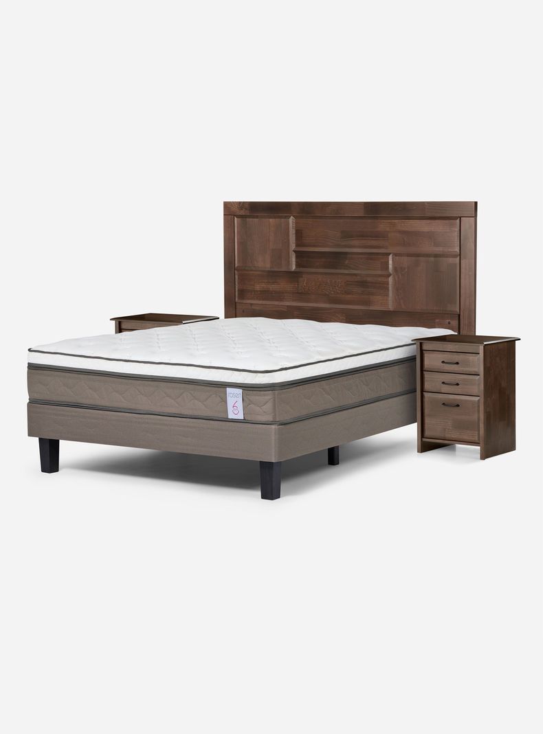 Cama New Style 6 2 Plazas Base Normal Dolce-0