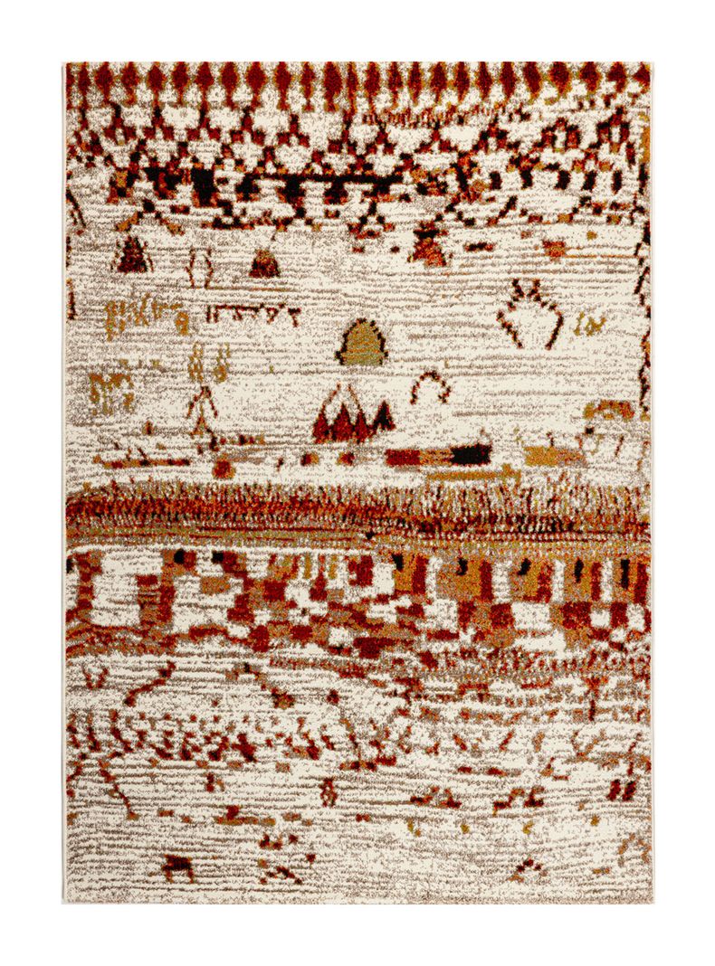 Alfombra Ethnic 160x230 cm Multicolor 7-0