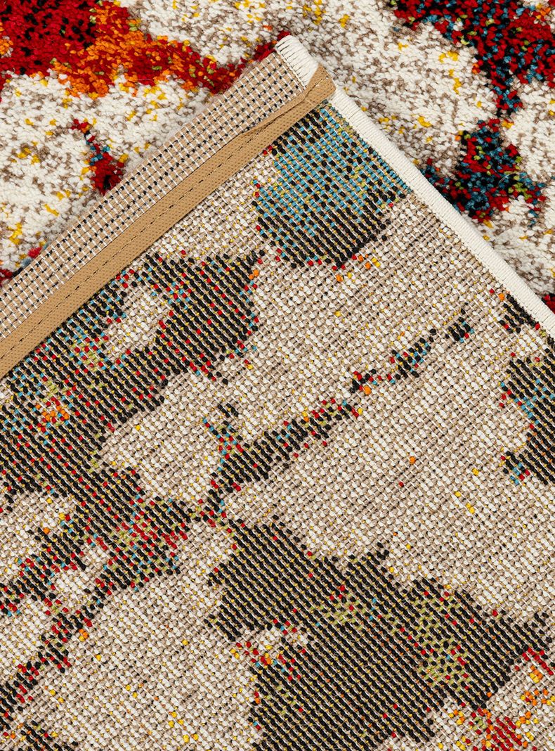 Bajada de Cama Multicolor 5 Ethnic Design 80x150 cm-2
