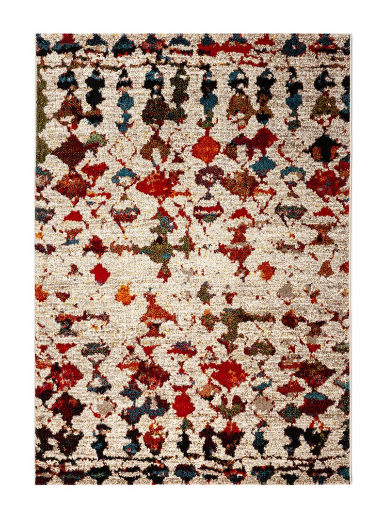 Bajada de Cama Multicolor 5 Ethnic Design 80x150 cm-0