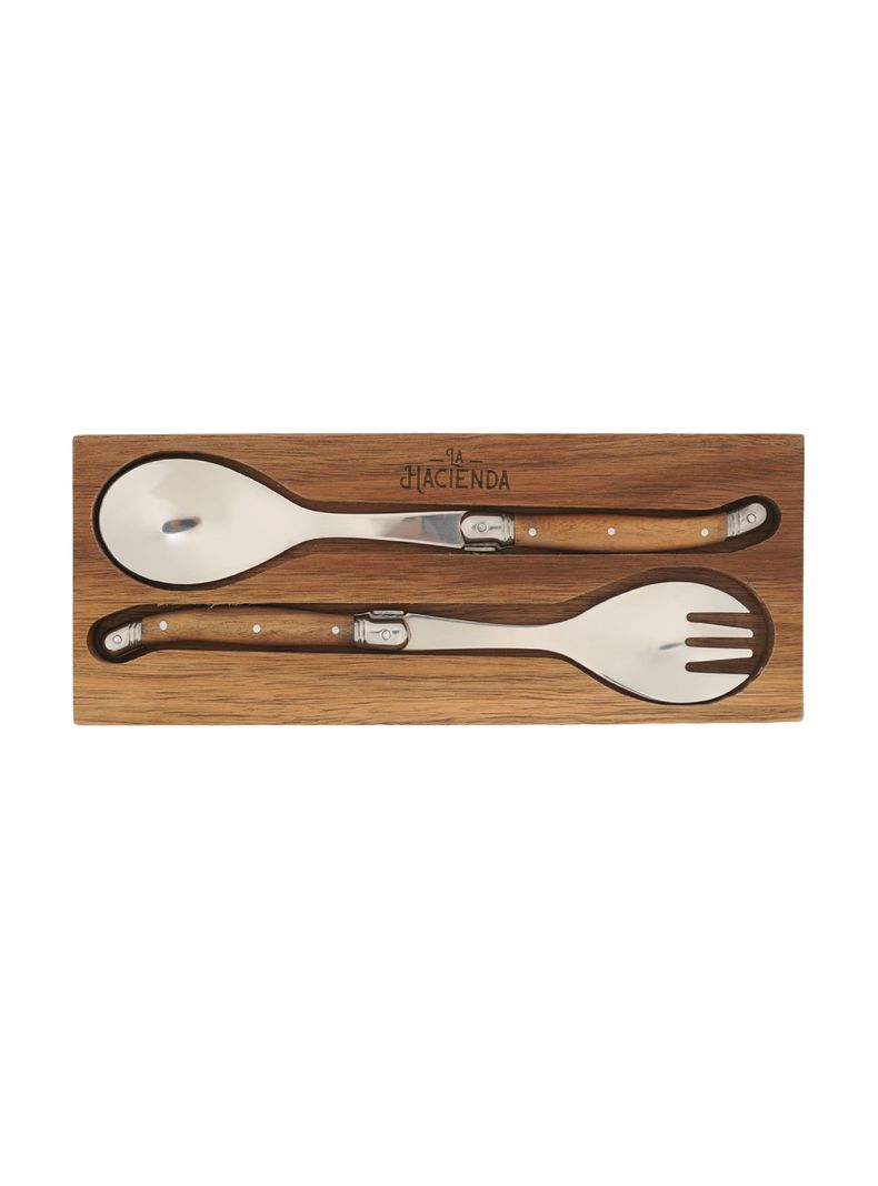 Set 2 Cucharas Ensaladeras 25.5 cm-0