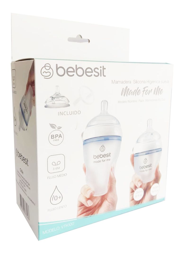 Pack Mamaderas My Cup + Manilla y Tetina Bebesit-5