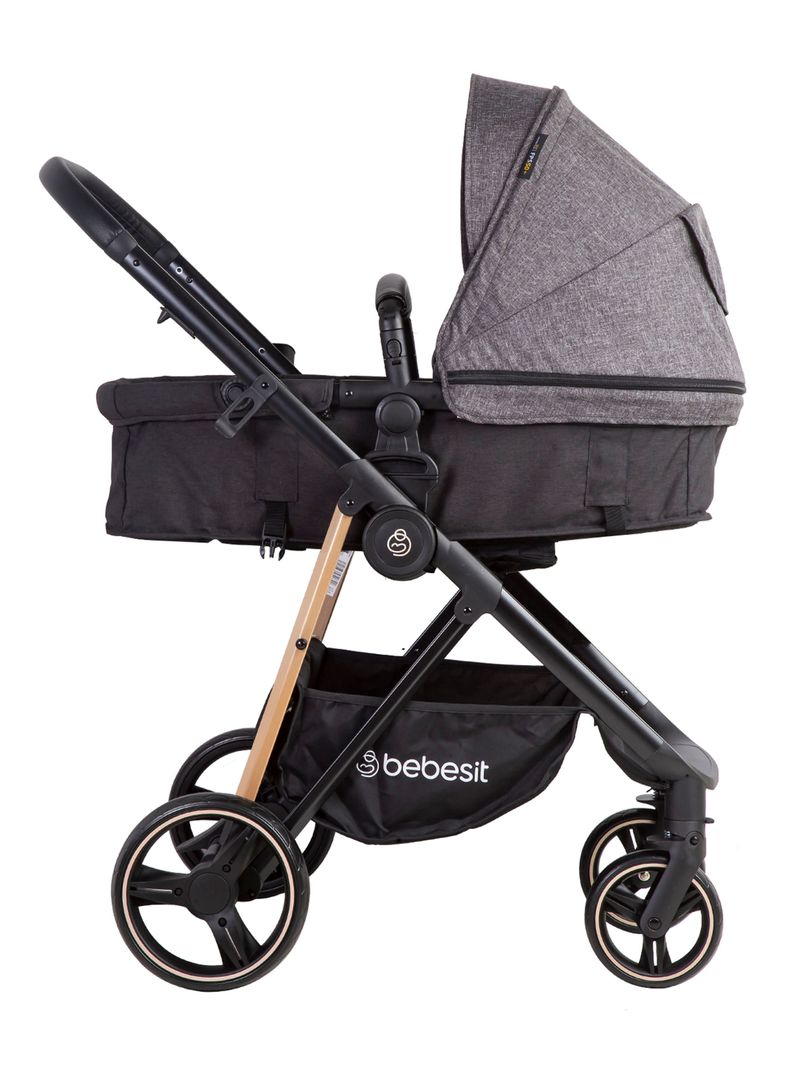 Coche Travel System Cosmos Negro Bebesit-1