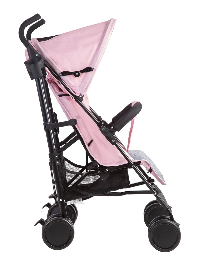 Coche Paragua Kronos Rosado Bebesit-4