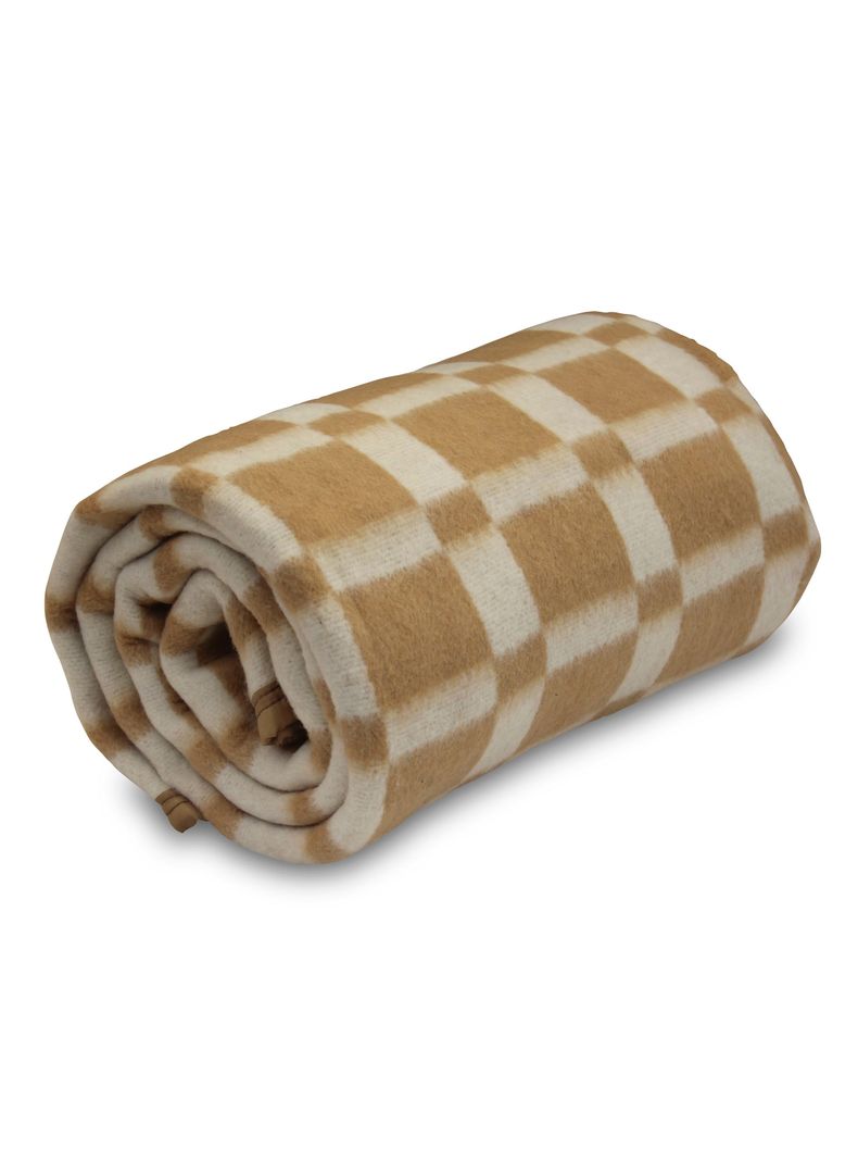 Frazada King Classic Beige-0