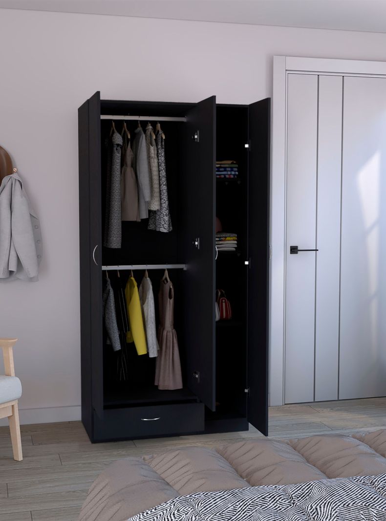Armario Z-90 3P 1C Wengue-4