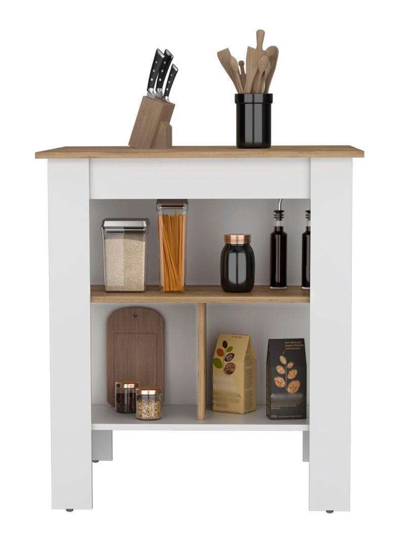 Mueble Isla de Cocina Soler Blanco Marquez-3