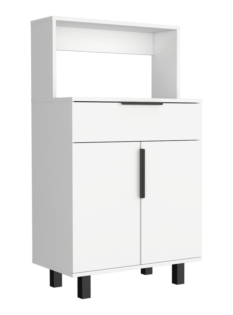 Mueble Microondas Bajo Blanco-0