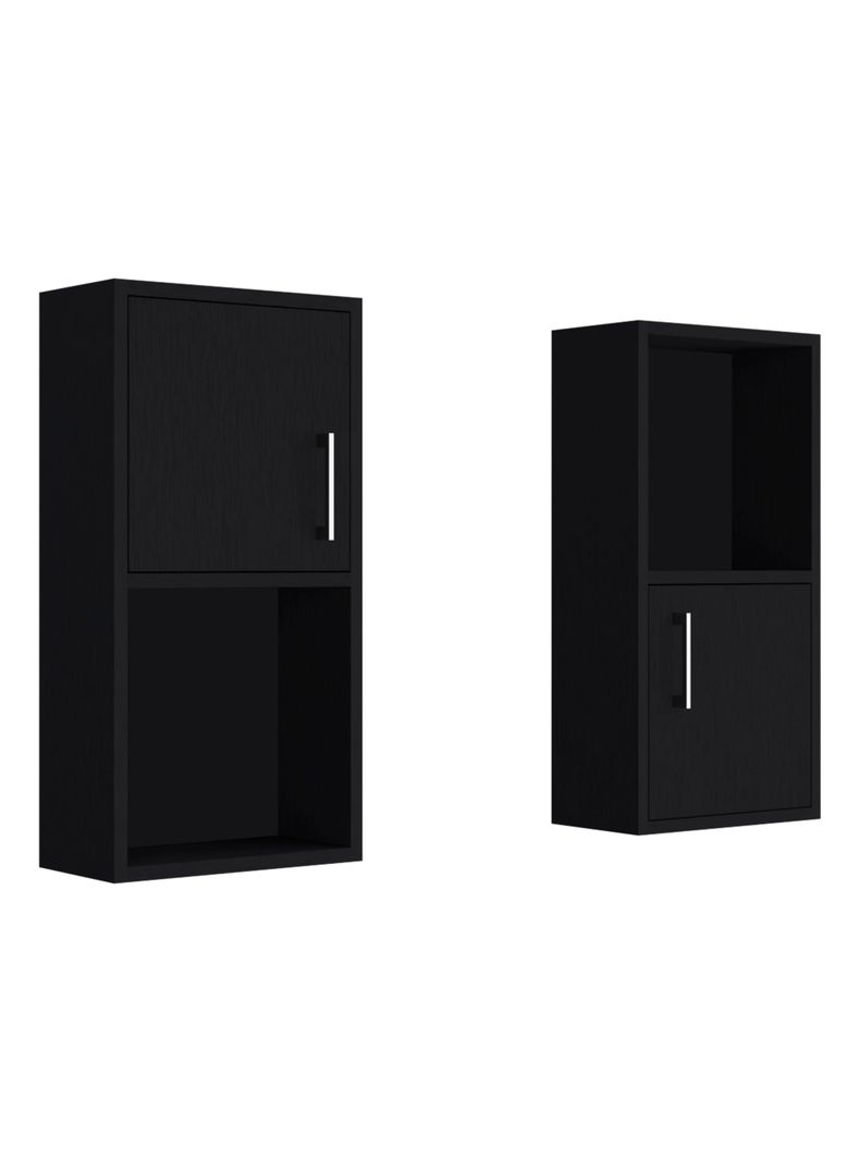 Mueble Auxiliar Bath 2 Piezas 2P Wengue-0