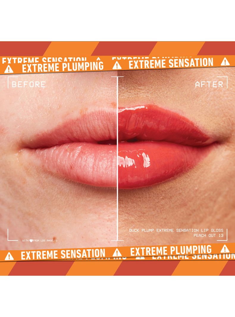 Brillo Labial Duck Plump Peach Out-3