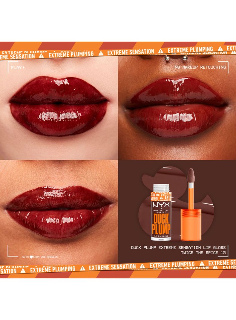 Brillo Labial Duck Plump Twice the Spice-3