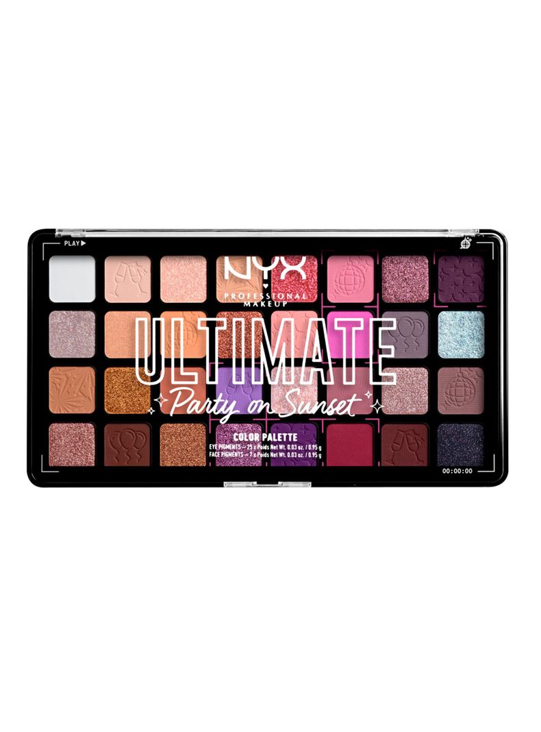 Paleta de Sombras Ultimate Shadow Palette Birthday Party On Sunset-2