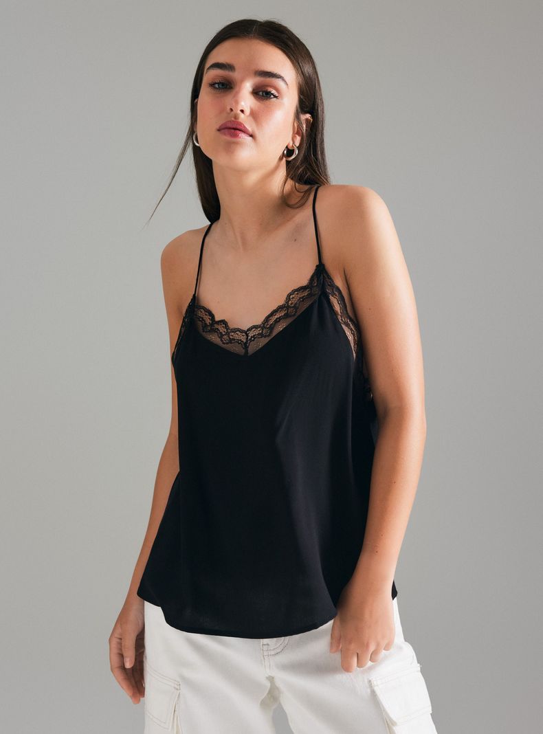 Blusa Tipo Lencera-0