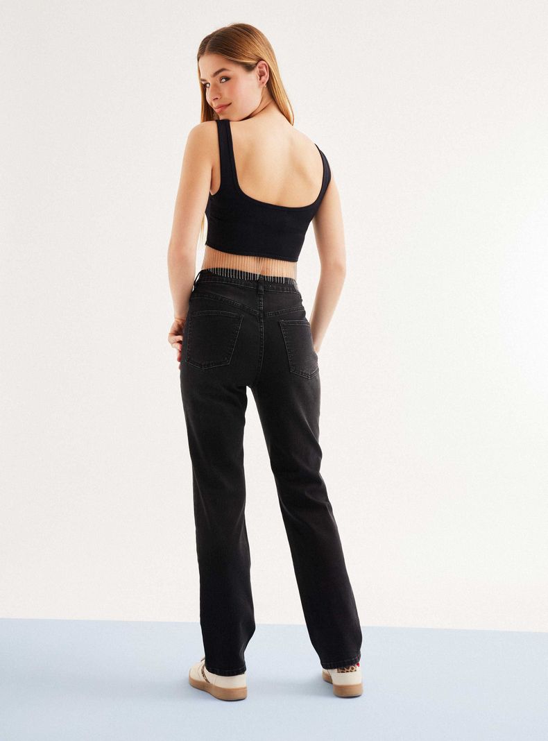 Polera Top Corset Detalle en Basta-5