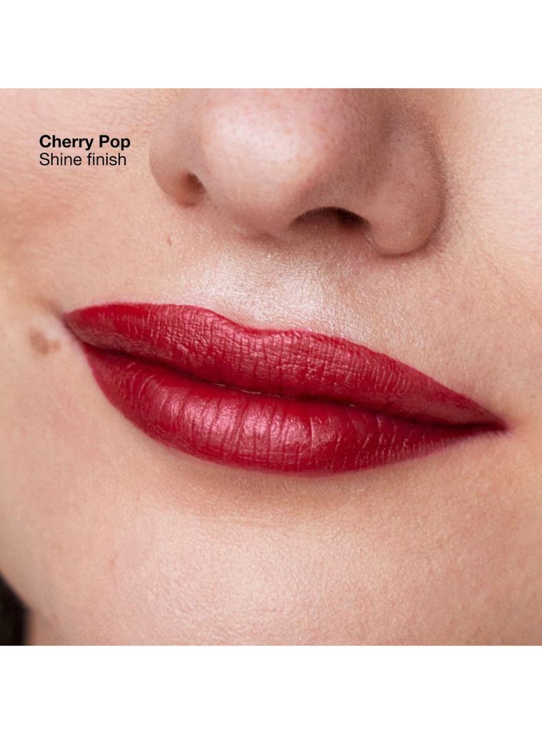 Labial Clinique Pop Longwear Lipstick Shine Cherry Pop 3.9 g-3