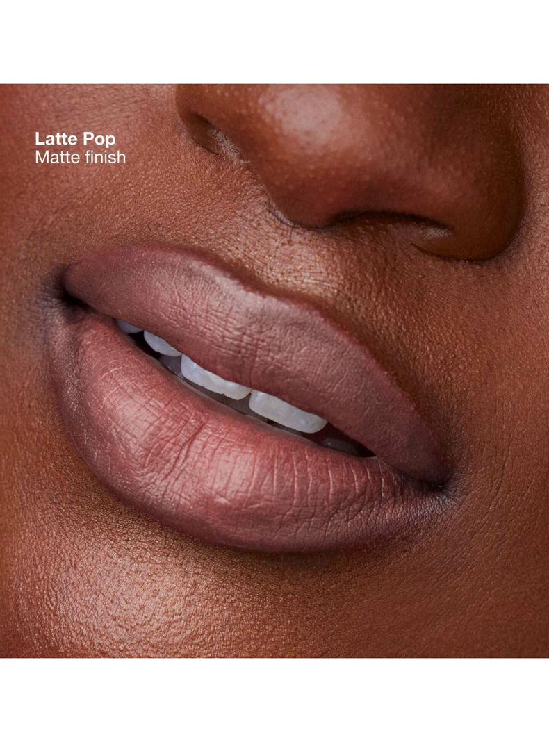 Labial Clinique Pop Longwear Lipstick Matte Fuzzie Wussie 3.9 g-3