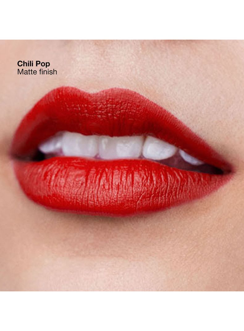 Labial Clinique Pop Longwear Lipstick Matte Exciting Red 3.9 g-3