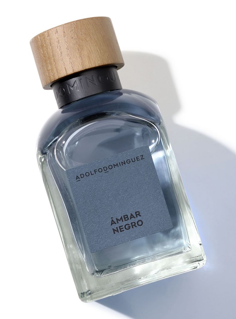 Set Perfume Ámbar Negro EDT Hombre 120 ml + Desodorante 150 ml + Megaspritzer 10 ml-2