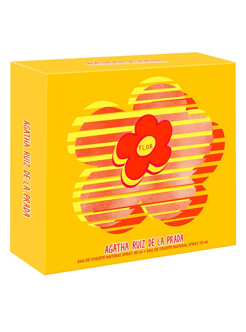 Set Perfume Flor EDT Mujer 50 ml + Megaspritzer 10 ml-1