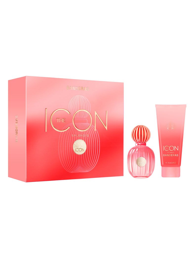 Set Perfume The Icon Splendid EDP Mujer 50ml + Loción Corporal 75ml-2