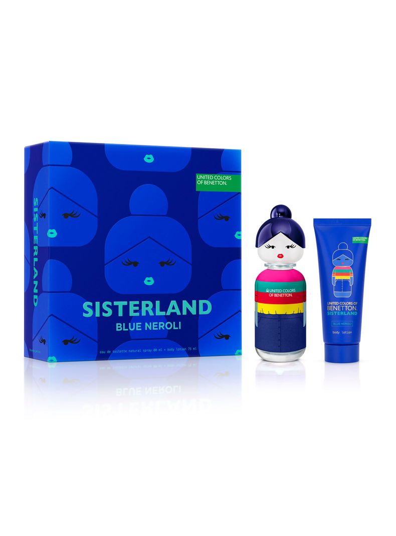 Set Perfume Sisterland Blue Neroli EDT Mujer 80ml + Loción Corporal 75ml-0